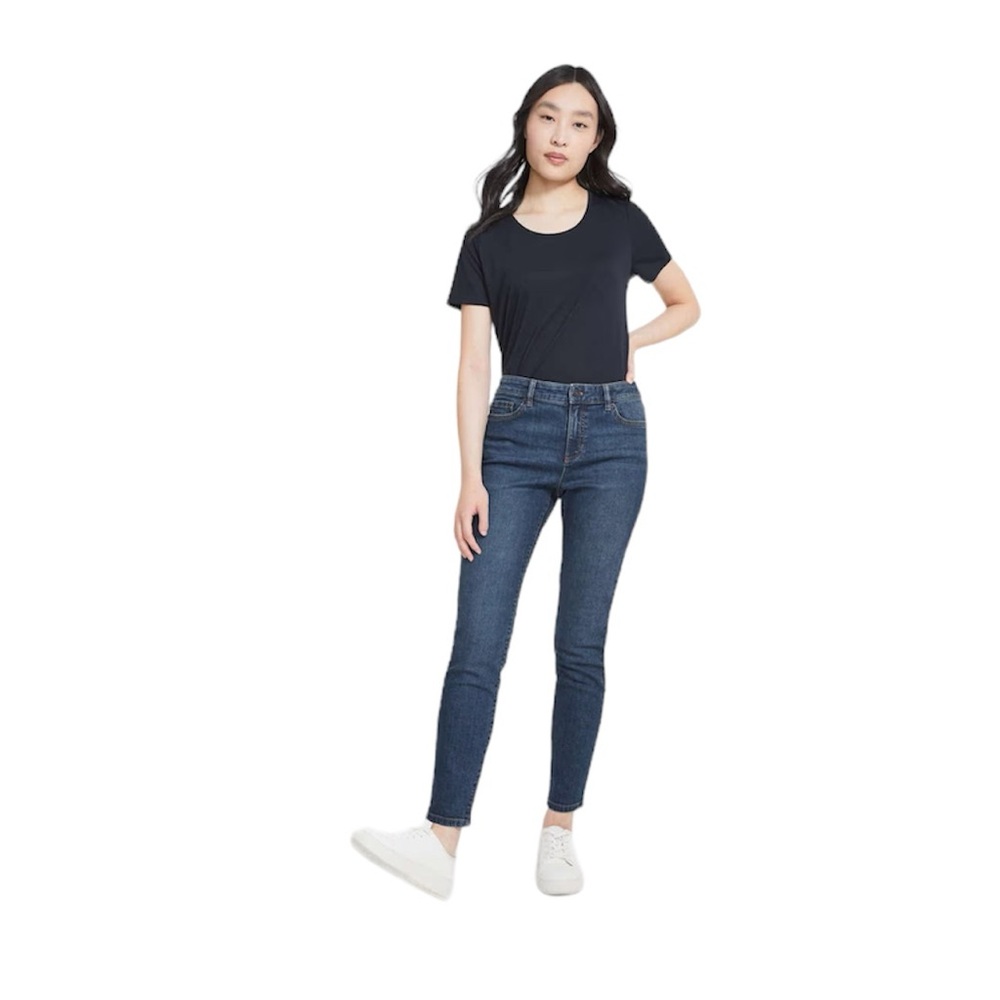 Joe Fresh women’s size 14 dark wash denim skinny leg